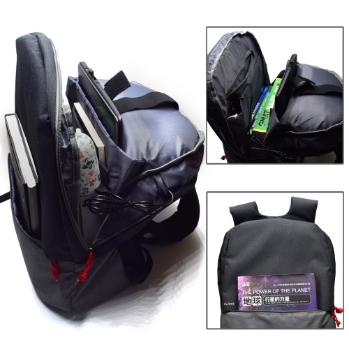 Ewent EW2529 maletines para portátil 43,9 cm (17.3") Mochila Negro - imagen 3