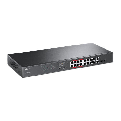 TP-Link Switch PoE+ TL-SL1218MP 16 Puertos 10/100Mbps 192W Potencia PoE - imagen 3