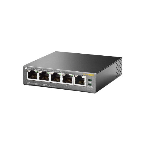 TP-Link Switch PoE Gigabit TL-SG1005P 5 Puertos RJ45 56W Alimentación PoE - imagen 3