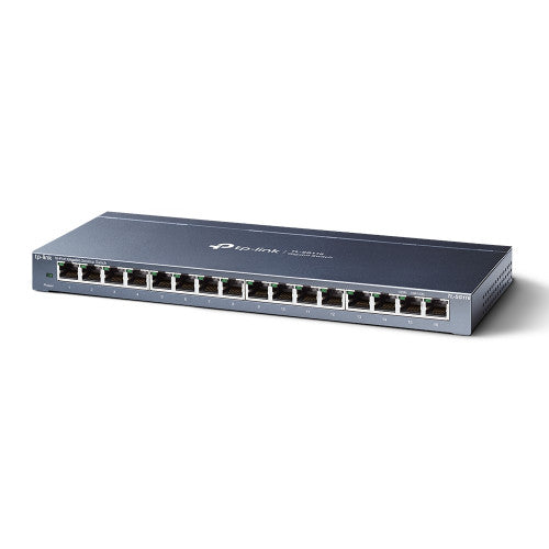 TP-Link Switch Gigabit TL-SG116 16 Puertos RJ45 Sobremesa Caja de Acero - imagen 2