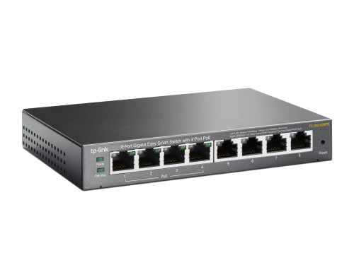TP-Link Switch PoE TL-SG108PE 8 Puertos Gigabit 4 PoE 55W Gestión VLAN - imagen 2