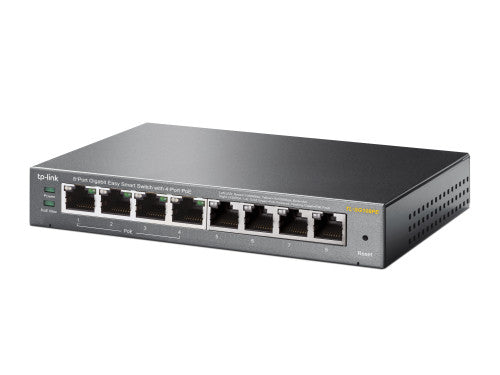 TP-Link Switch PoE TL-SG108PE 8 Puertos Gigabit 4 PoE 55W Gestión VLAN - imagen 3