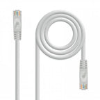 Nanocable Cable de red latiguillo RJ45 LSZH Cat.6A UTP AWG24, Gris, 0.5 m - imagen 1