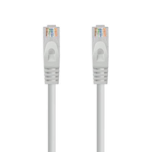 Nanocable Cable de red latiguillo RJ45 LSZH Cat.6A UTP AWG24, Gris, 0.5 m - imagen 2