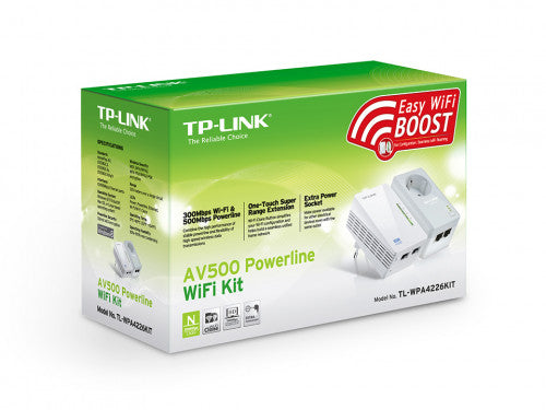 TP-Link Kit Extensor Powerline Wi-Fi TL-WPA4226 KIT 600Mbps Powerline 300Mbps Wi-Fi - imagen 2