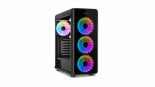 NOX Hummer TGM Midi Tower Negro - imagen 3