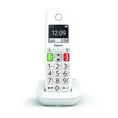 Gigaset E290 Teléfono DECT/analógico Identificador de llamadas Blanco - imagen 2