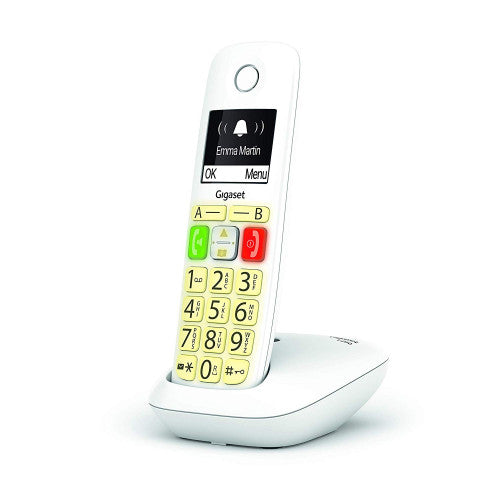 Gigaset E290 Teléfono DECT/analógico Identificador de llamadas Blanco - imagen 3