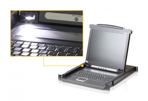 Aten CL1000M interruptor KVM Montaje en rack Negro - imagen 3