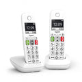 Gigaset E290 Duo Teléfono DECT/analógico Identificador de llamadas Blanco - imagen 1