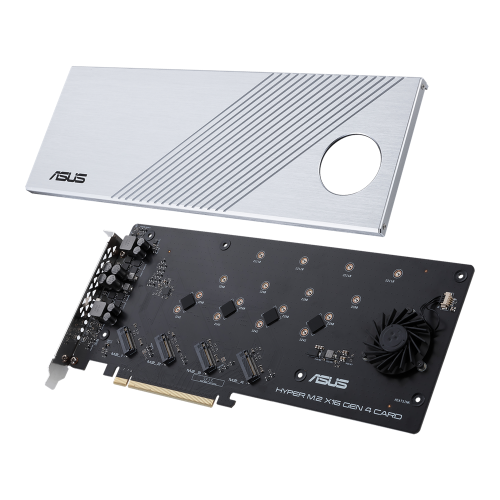 ASUS Hyper M.2 x16 Gen 4 tarjeta y adaptador de interfaz Interno - imagen 3