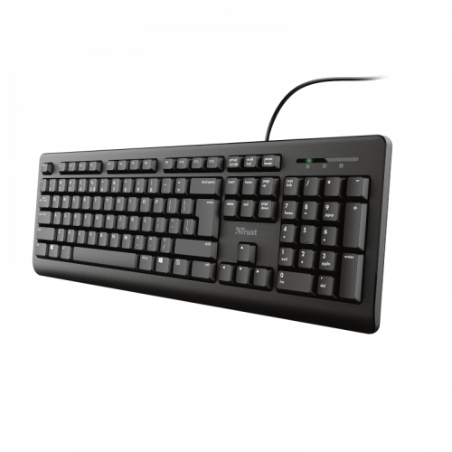 Trust TK-150 teclado USB QWERTY Español Negro - imagen 1
