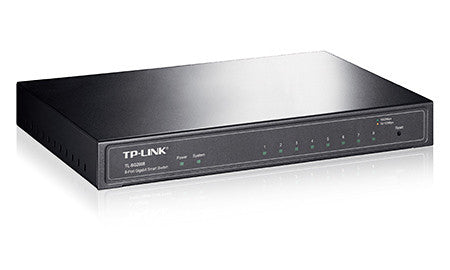 TP-Link Switch Smart Gigabit SG2008 8 Puertos RJ45 PoE Integración Omada SDN - imagen 2