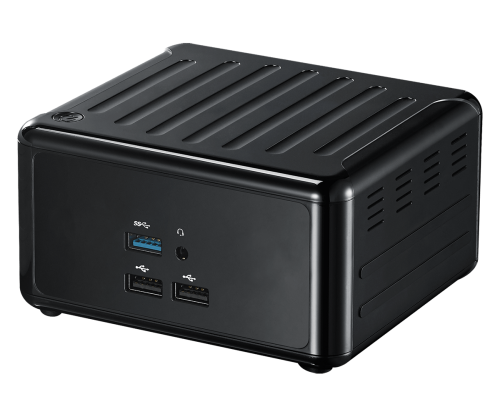 Asrock 4X4 BOX-R1000V PC de tamaño 1L Negro Intel® SoC Socket FP6 R1505G 2,4 GHz - imagen 1