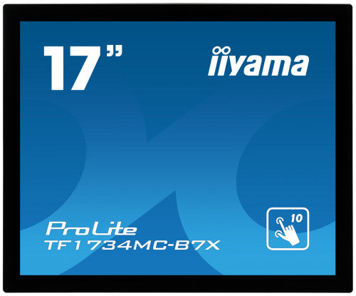 iiyama ProLite TF1734MC-B7X monitor pantalla táctil 43,2 cm (17") 1280 x 1024 Pixeles Multi-touch Negro - imagen 1