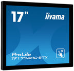 iiyama ProLite TF1734MC-B7X monitor pantalla táctil 43,2 cm (17") 1280 x 1024 Pixeles Multi-touch Negro - imagen 2