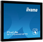 iiyama ProLite TF1734MC-B7X monitor pantalla táctil 43,2 cm (17") 1280 x 1024 Pixeles Multi-touch Negro - imagen 3