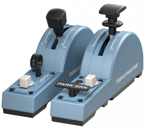 Thrustmaster TCA Quadrant Add-On Airbus Edition Negro, Azul Simulador de Vuelo PC - imagen 1