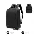 SUBBLIM City Backpack Mochila para portátil 15.6", Poliéster Oxford, Negra - imagen 1
