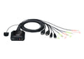 Imagen de Aten CS22H interruptor KVM Negro