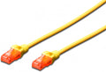 Ewent EW-6U-050 cable de red Amarillo 5 m Cat6 U/UTP (UTP)