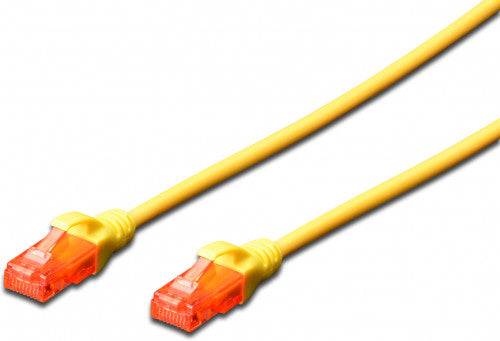 Ewent EW-6U-050 cable de red Amarillo 5 m Cat6 U/UTP (UTP)