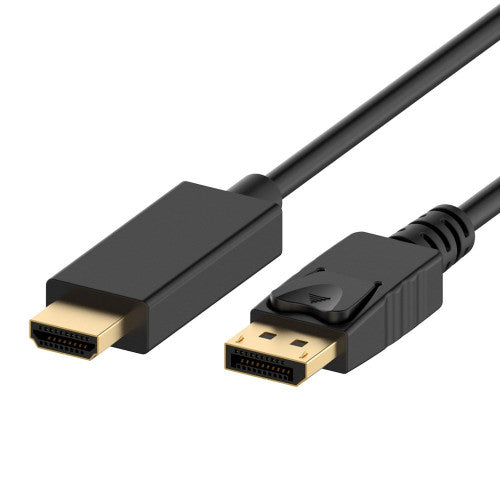 Ewent EC1432 adaptador de cable de vídeo 3 m DisplayPort HDMI tipo A (Estándar) Negro - imagen 1