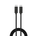 Ewent EC1045 cable USB 1 m USB 3.2 Gen 2 (3.1 Gen 2) USB C Negro - imagen 1
