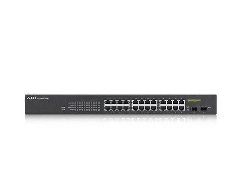 Zyxel GS1900-24HP Gestionado Gigabit Ethernet (10/100/1000) 1U Negro - imagen 3
