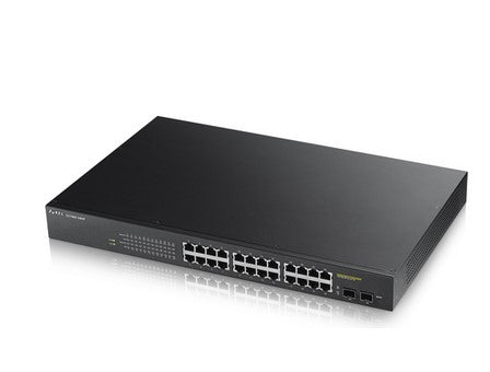 Zyxel GS1900-24HP Gestionado Gigabit Ethernet (10/100/1000) 1U Negro - imagen 1