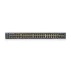 Zyxel GS1920-48HPV2 Gestionado Gigabit Ethernet (10/100/1000) Energía sobre Ethernet (PoE) Negro - imagen 2