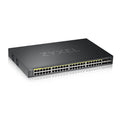 Zyxel GS2220-50HP-EU0101F switch Gestionado L2 Gigabit Ethernet (10/100/1000) Energía sobre Ethernet (PoE) Negro - imagen 1