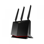 ASUS 4G-AC86U router inalámbrico Gigabit Ethernet Doble banda (2,4 GHz / 5 GHz) 3G Negro - imagen 1