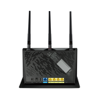 ASUS 4G-AC86U router inalámbrico Gigabit Ethernet Doble banda (2,4 GHz / 5 GHz) 3G Negro - imagen 2