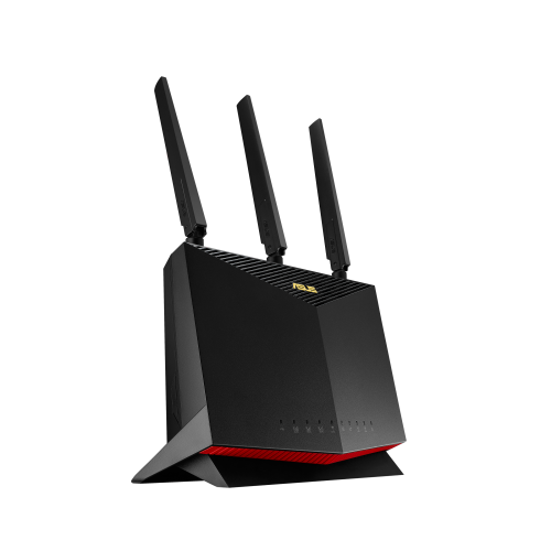ASUS 4G-AC86U router inalámbrico Gigabit Ethernet Doble banda (2,4 GHz / 5 GHz) 3G Negro - imagen 3