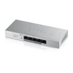Zyxel GS1200-5HP v2 Gestionado Gigabit Ethernet (10/100/1000) Energía sobre Ethernet (PoE) Gris - imagen 1