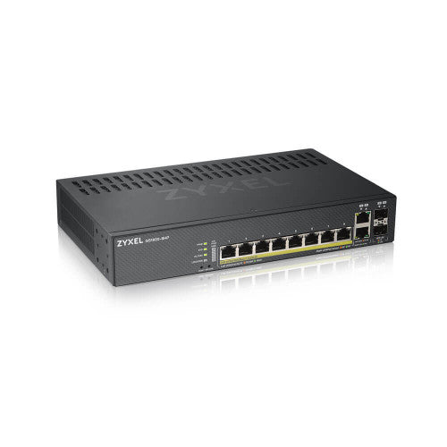 Zyxel GS1920-8HPV2 Gestionado Gigabit Ethernet (10/100/1000) Energía sobre Ethernet (PoE) Negro - imagen 1