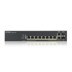 Zyxel GS1920-8HPV2 Gestionado Gigabit Ethernet (10/100/1000) Energía sobre Ethernet (PoE) Negro - imagen 2