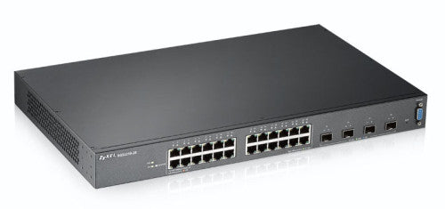 Zyxel XGS2210-28 Gestionado L2 Gigabit Ethernet (10/100/1000) 1U Negro - imagen 2
