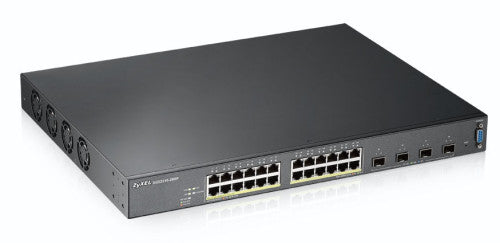 Zyxel XGS2210-28HP Gestionado L2 Gigabit Ethernet (10/100/1000) Energía sobre Ethernet (PoE) 1U Negro - imagen 2