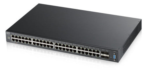 Zyxel XGS2210-52 Gestionado L2 Gigabit Ethernet (10/100/1000) 1U Negro - imagen 1