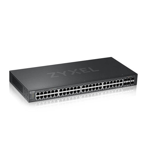 Zyxel GS2220-50-EU0101F switch Gestionado L2 Gigabit Ethernet (10/100/1000) Negro - imagen 1