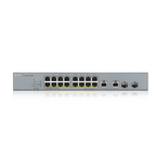 Zyxel GS1350-18HP-EU0101F switch Gestionado L2 Gigabit Ethernet (10/100/1000) Energía sobre Ethernet (PoE) Gris - imagen 2