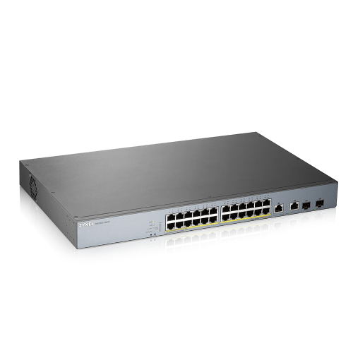 Zyxel GS1350-26HP-EU0101F switch Gestionado L2 Gigabit Ethernet (10/100/1000) Energía sobre Ethernet (PoE) Gris - imagen 1