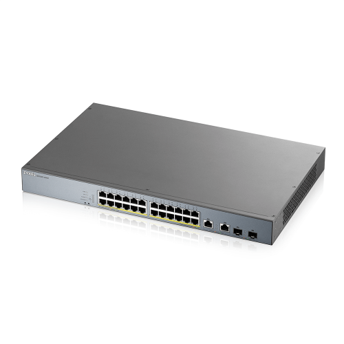 Zyxel GS1350-26HP-EU0101F switch Gestionado L2 Gigabit Ethernet (10/100/1000) Energía sobre Ethernet (PoE) Gris - imagen 2