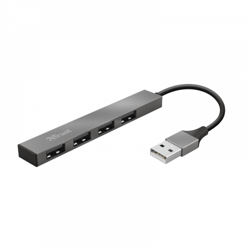 Trust Halyx USB 2.0 480 Mbit/s Aluminio - imagen 1