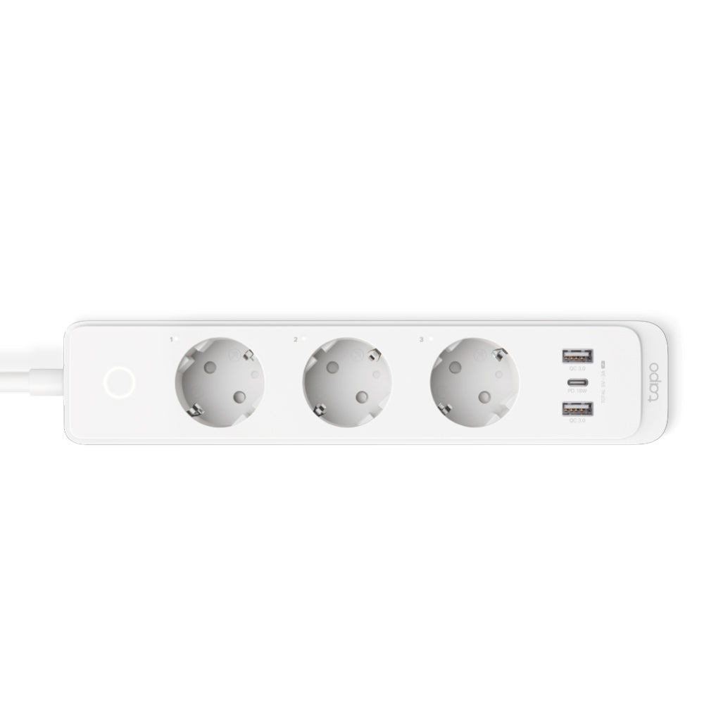 Imagen de TP-Link Regleta Inteligente Tapo P300 3 Tomas Control Individual Homekit Carga Rápida