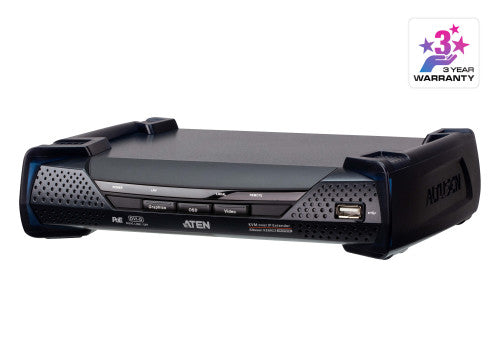 Aten Receptor KVM por IP DVI-D dual link 2K con SFP dual y PoE