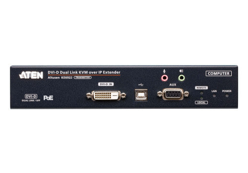 Aten Transmisor KVM por IP DVI-D dual link 2K con SFP dual y PoE - imagen 3