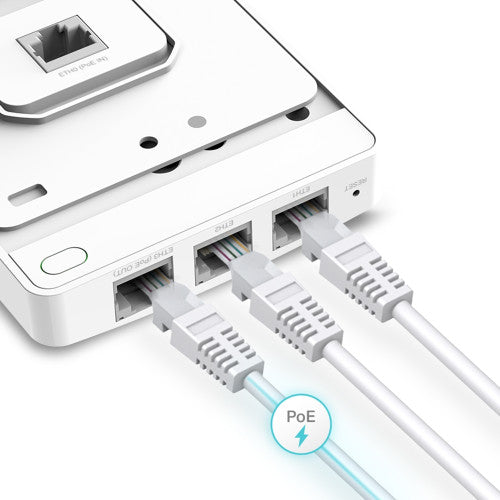 TP-Link Punto de Acceso Wi-Fi EAP235-Wall AC1200 Doble Banda MU-MIMO PoE - imagen 3